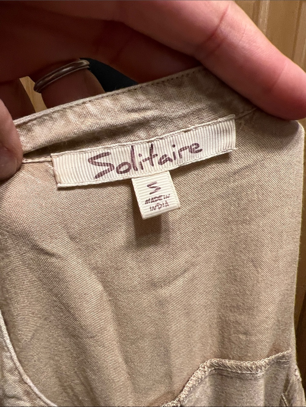 SOLITAIRE Embroidered Button Up - Picture 8 of 8